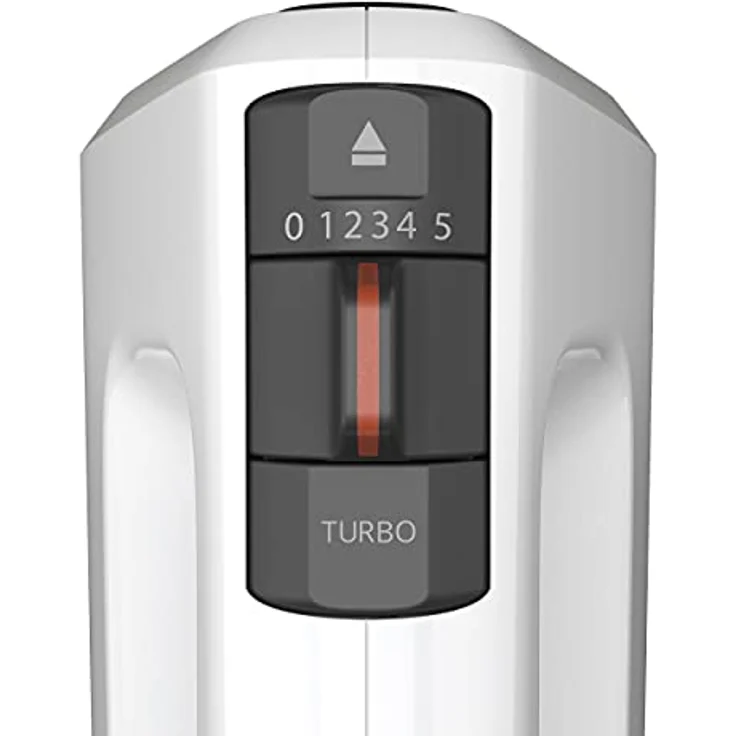 Krups GN4001 -3 Mix 4000 Handmixer, 450W, variable Geschwindigkeit mit Turbo und Auswurffunktion, weiß – Bild 4