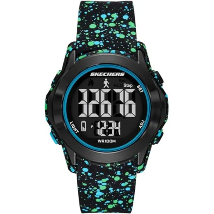 Skechers Chronograph GALLOWAY SR5245, digitale Armbanduhr mit Beleuchtung und sportlichem Design, Herrenuhr – Bild 1