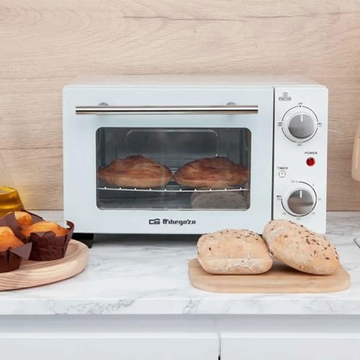 Orbegozo HO 975, Minibackofen mit 10 Litern Volumen, 800 W, weiß – Bild 6