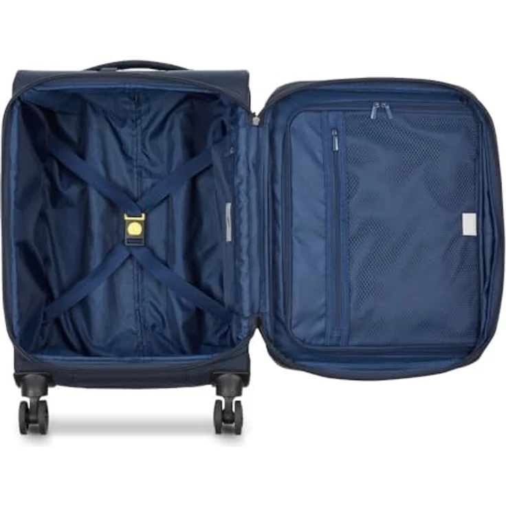 Delsey Paris Brochant 3, Kabinentrolley 55 cm mit 4 Rollen, blau, 100% Polyester – Bild 6