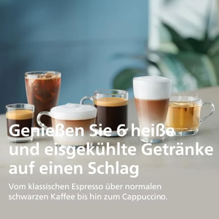 Philips 3300 Serie LatteGo EP3341/50 automatische Espressomaschine, 15 bar, glänzend schwarz – Bild 3