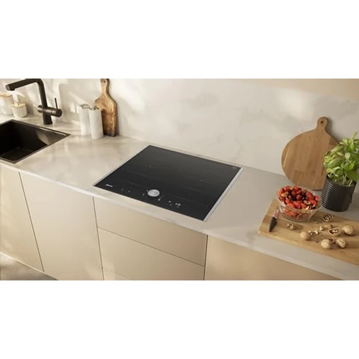 Neff, T66TTX4L0, Autarkes Flex-Induktionskochfeld mit Twist Pad Steuerung, N90, Breite 60 cm, Schwarz mit Rahmen aufliegend, Home Connect – Bild 3