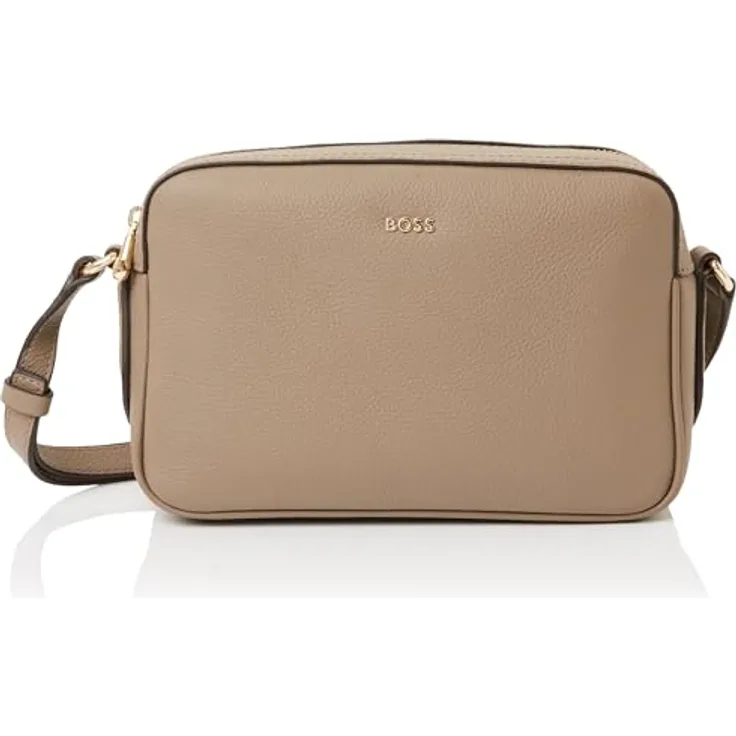 Hugo Boss Lenah CB Bodybag, Umhängetasche aus Leder mit Abmessungen 22 x 15 x 7 cm, Damen