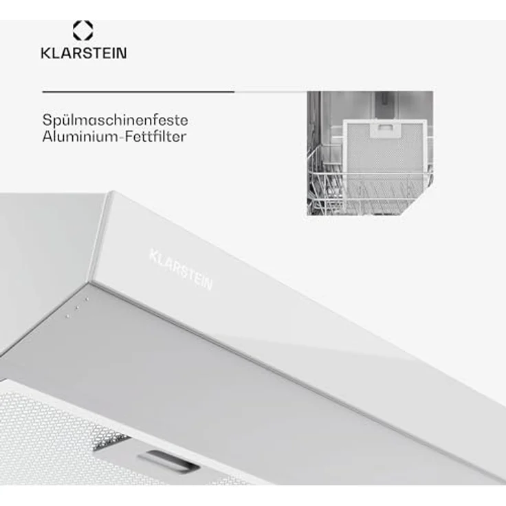 Klarstein Contempo Neo 90 Unterbauhaube, Edelstahldesign mit SenseControl Touch-Steuerung, 175 m³/h Abluftleistung, Umluftbetrieb möglich – Bild 6