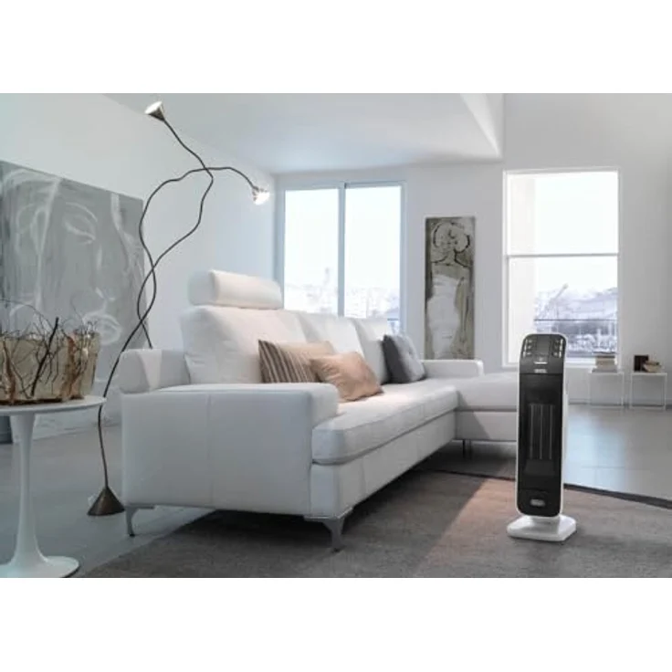 De'Longhi HFX65V20 Keramikheizer (2000 W) schwarz-grau, Heizlüfter – Bild 2