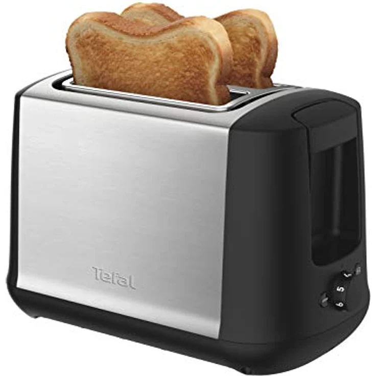 Tefal TT340830 2Scheibe - E 850 W Schwarz, Edelstahl Toaster – Bild 10