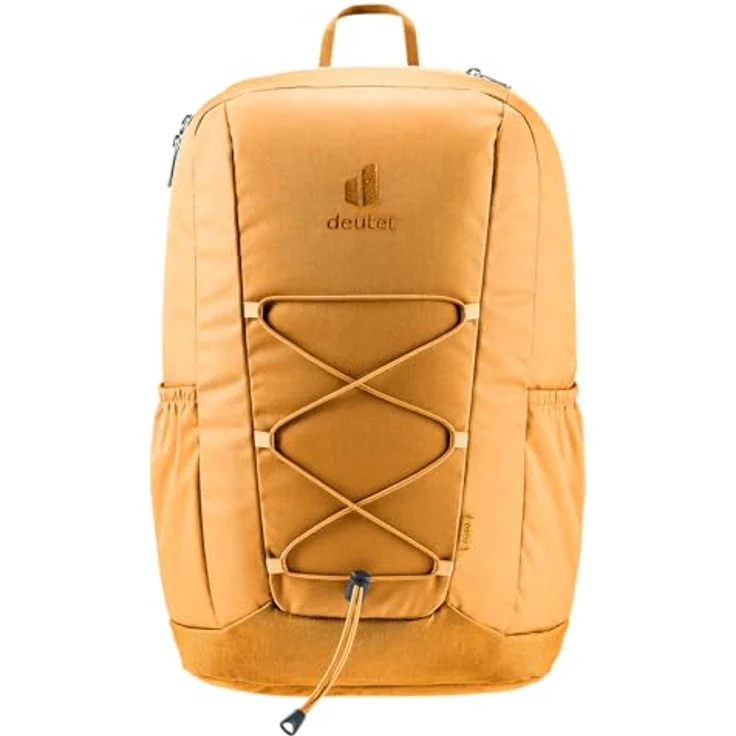 Deuter Gogo Freizeitrucksack, Daypack mit Airstripes System, 100% recyceltem Material, Farbe amber-maple – Bild 2