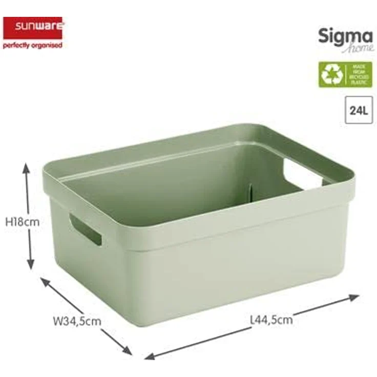 Sunware Sigma Home Box 24 Liter zonder deksel - licht groen' – Bild 3