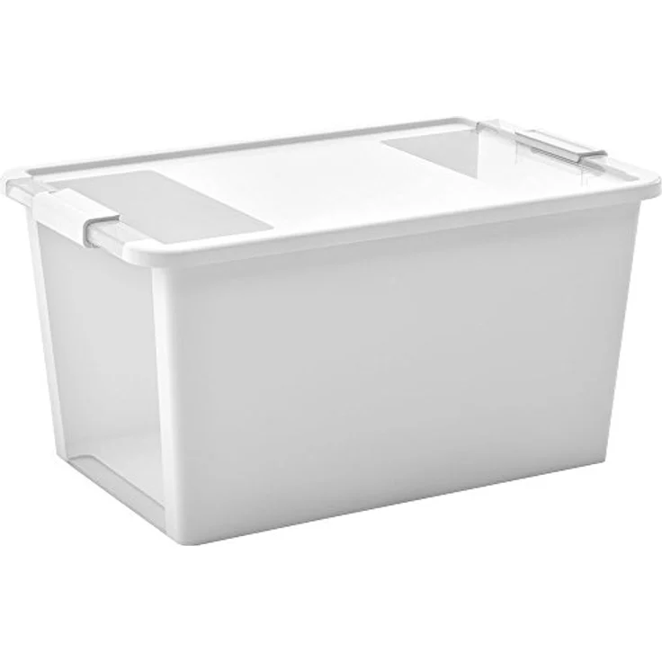 KIS Aufbewahrungsbox Bi Box 40 Liter in grau-transparent, Plastik, 55x35x28 cm