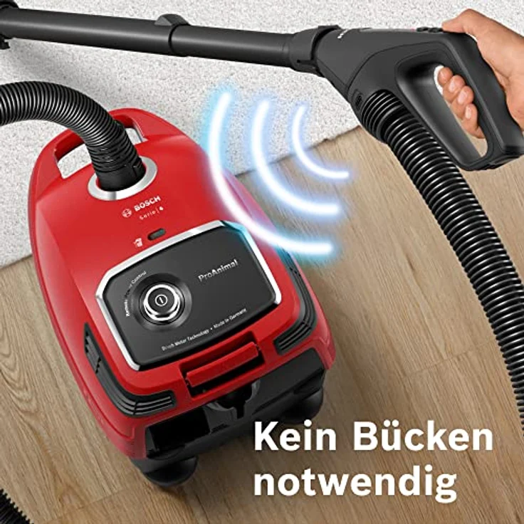 Bosch BGL6TPET Serie 6 Bodenstaubsauger mit Beutel, 700 Watt, HEPA-Filter – Bild 7