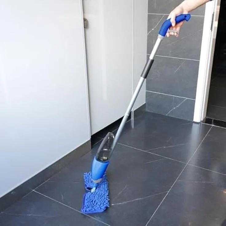 Casativo Bodenwischer-Set 2 in 1, nass-trocken mit Sprühfunktion, 700 ml Wassertank, 180°-Schwenkkopf, inkl. 2 Wischtücher – Bild 5