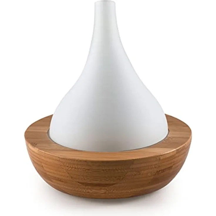 Aroma Diffuser Altais aus Bambus und Glas