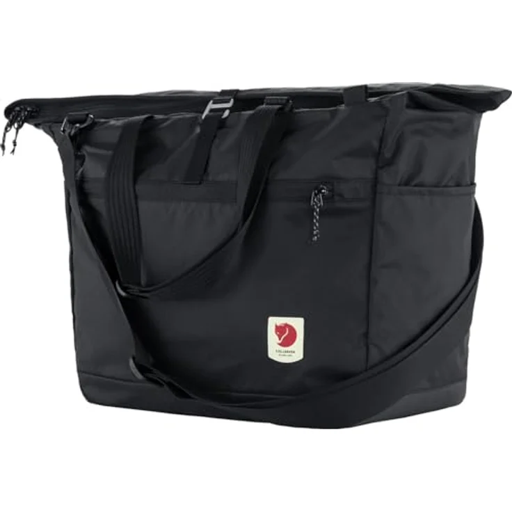 Fjällräven High Coast 30 Shopper Tasche, 40 cm mit Laptopfach, schwarz, 100% Polyester – Bild 3