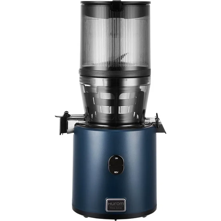 Hurom H330P-BES01DL Entsafter für Gemüse und Obst, BPA-frei, Deep Blue, vielseitige Verwendungsmöglichkeiten
