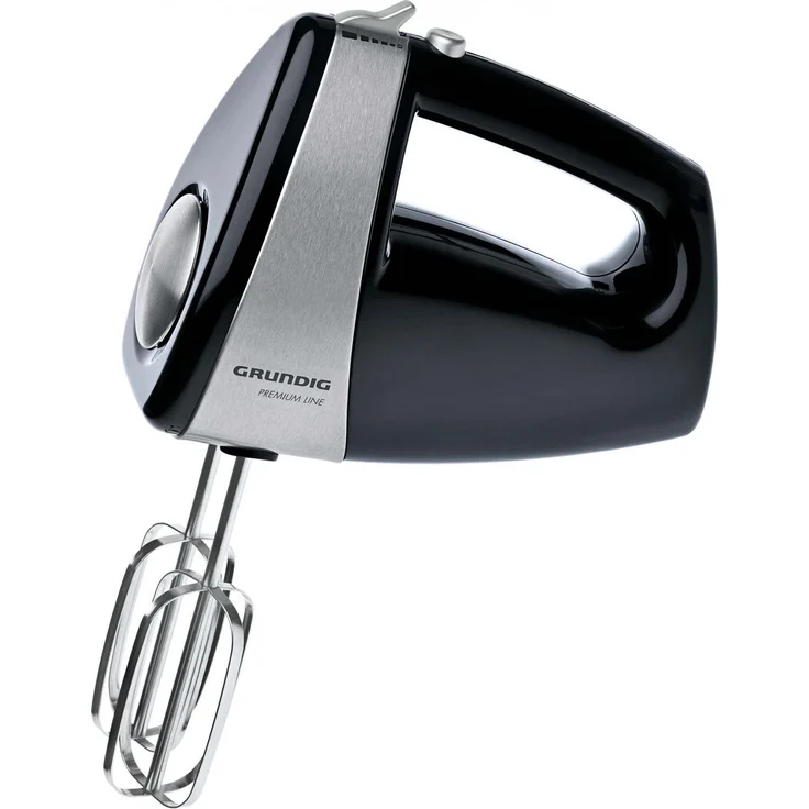 Grundig HM 5040 sw/Ed, Handmixer mit leistungsstarkem Motor, schwarz