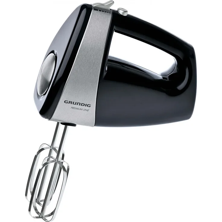 Grundig HM 5040 sw/Ed, Handmixer mit leistungsstarkem Motor, schwarz