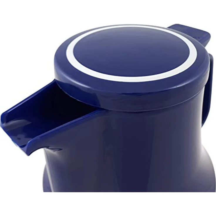Helios Thermoboy Kunststoff-Isolierkanne mit Klappdeckel 0,3 l blau spülmaschinenfest – Bild 8