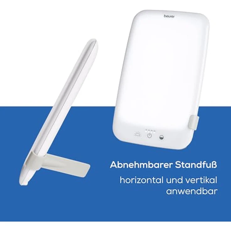 Beurer TL 35 Tageslichtlampe, Simulation von Tageslicht, mit 3 Farbtemperaturen für einen geregelten Tages-Nacht-Rhythmus, 10.000 Lux, Medizinprodukt, abnehmbarer Standfuß, mit Dimmer – Bild 3
