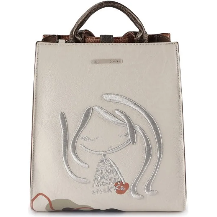 Anekke Gaia City Rucksack 30 cm, mehrfarbig, 100% Polyurethan, Maße 25 cm x 10 cm x 30 cm