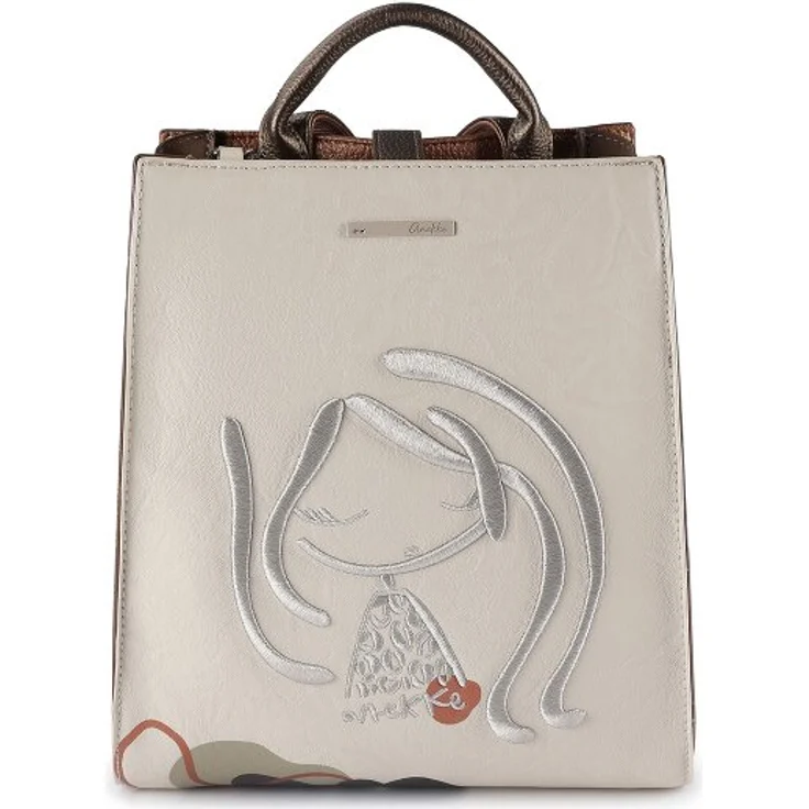 Anekke Gaia City Rucksack 30 cm, mehrfarbig, 100% Polyurethan, Maße 25 cm x 10 cm x 30 cm