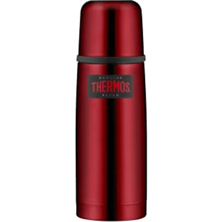 THERMOS Light & Compact Thermosflasche, Edelstahl, Rot, 0,35 Liter – Bild 2