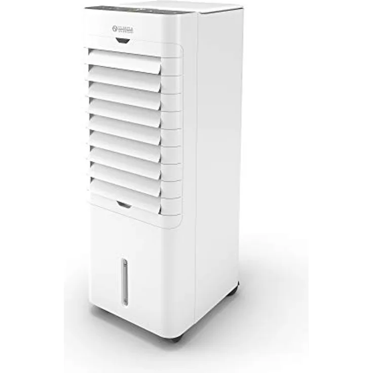 Olimpia Splendid 99310 Peler 6C Turmventilator Kühler Ionisator mit Fernbedienung, Timer und Kanister ausziehbar 6 Liter, 450 m3/h, 75 W