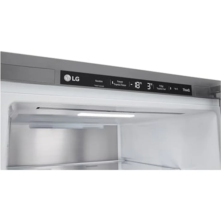 LG GBG5160CPY Kühl-Gefrier-Kombination mit InstaView®, LINEARCooling®, Total No Frost und ThinQ® App-Kompatibilität, edelstahlfarben – Bild 10
