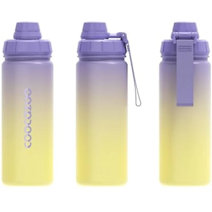 coocazoo Trinkflasche Gradient Yellow, Kunststoff, 0,75 l, BPA-frei – Bild 2