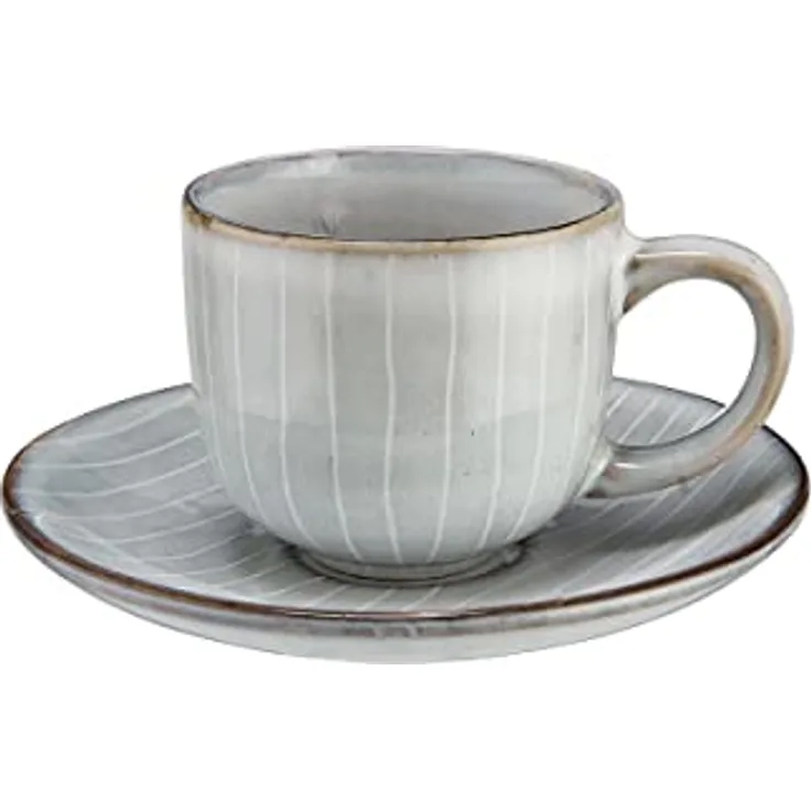 BUTLERS HENLEY Espressotasse mit Untertasse 90ml