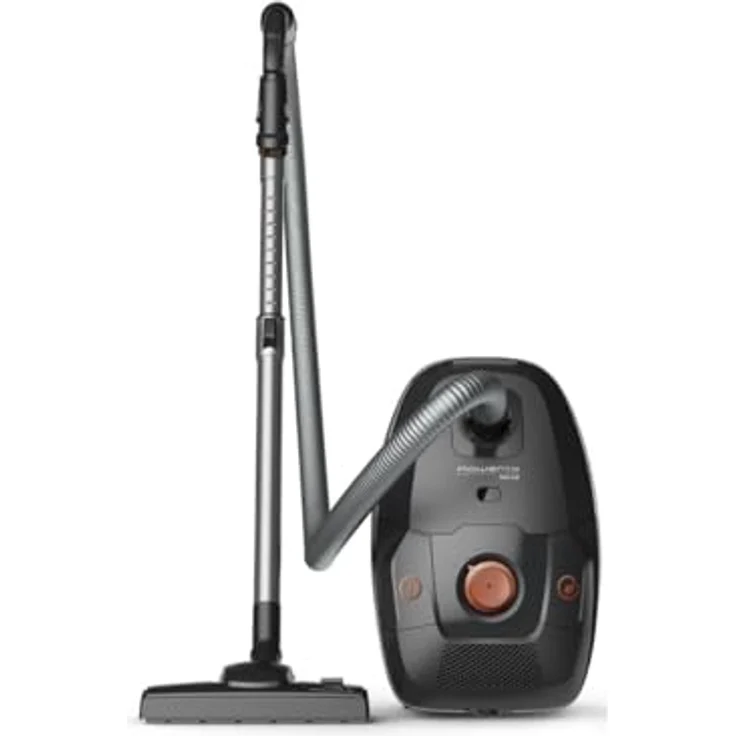 Rowenta RO6164 Green Force Max Bodenstaubsauger mit Beutel, 900 Watt, 12 m Aktionsradius, HEPA-Filter, schwarz-bronze – Bild 1