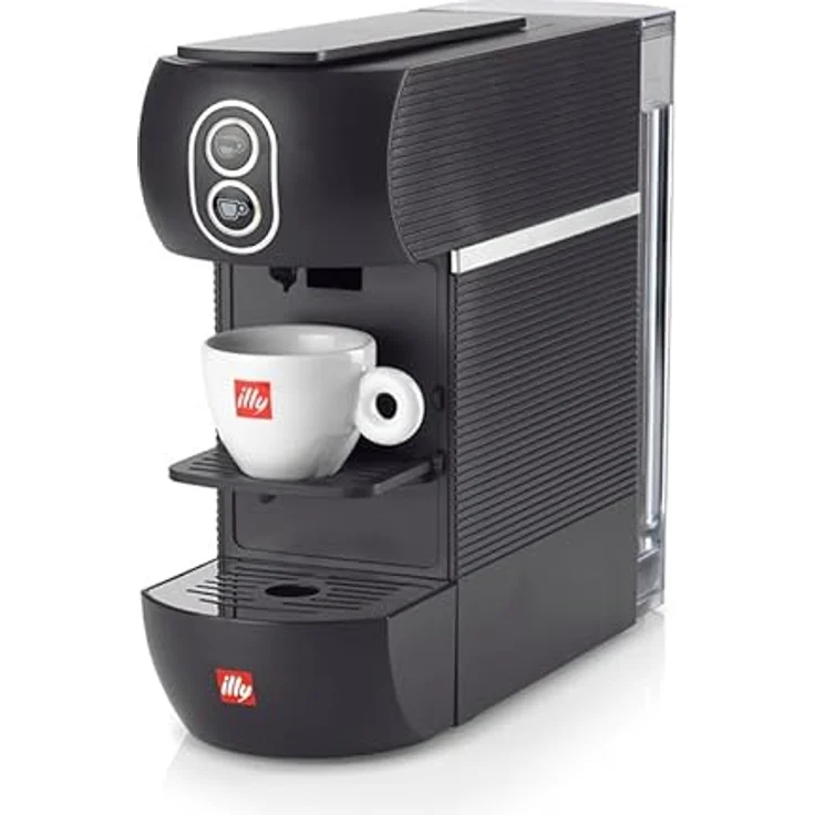 Illy Easy Kaffeemaschine mit Pads 1 L, Pad-Kaffeemaschine, Schwarz – Bild 2