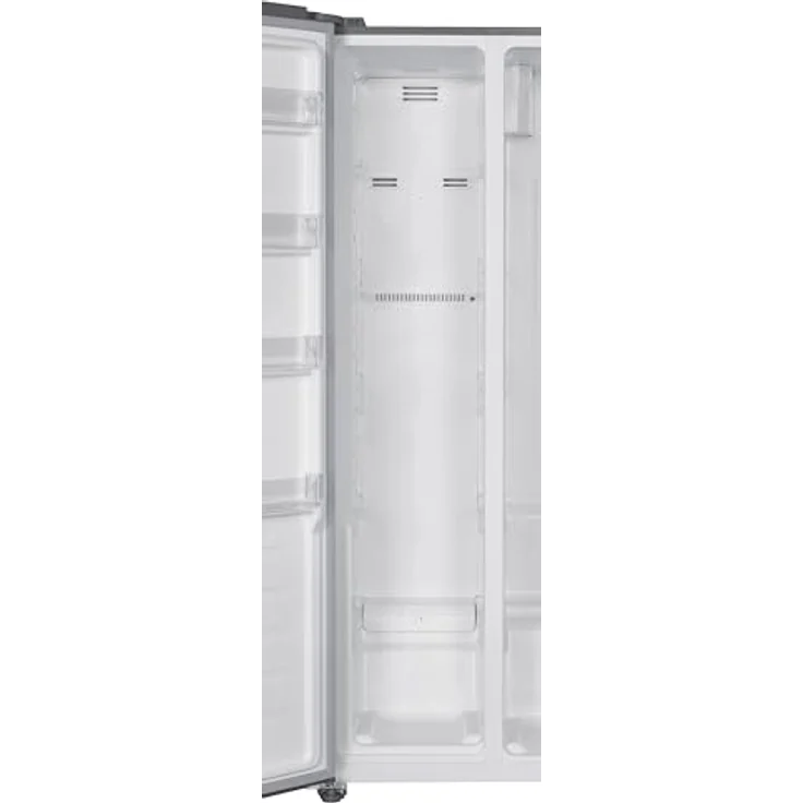 Respekta Side by Side Kühlschrank Gefrierkombi, Inox Look, 288 L Kühlfach, 151 L Gefrierfach, Wasserspender, No Frost, 178 cm – Bild 9