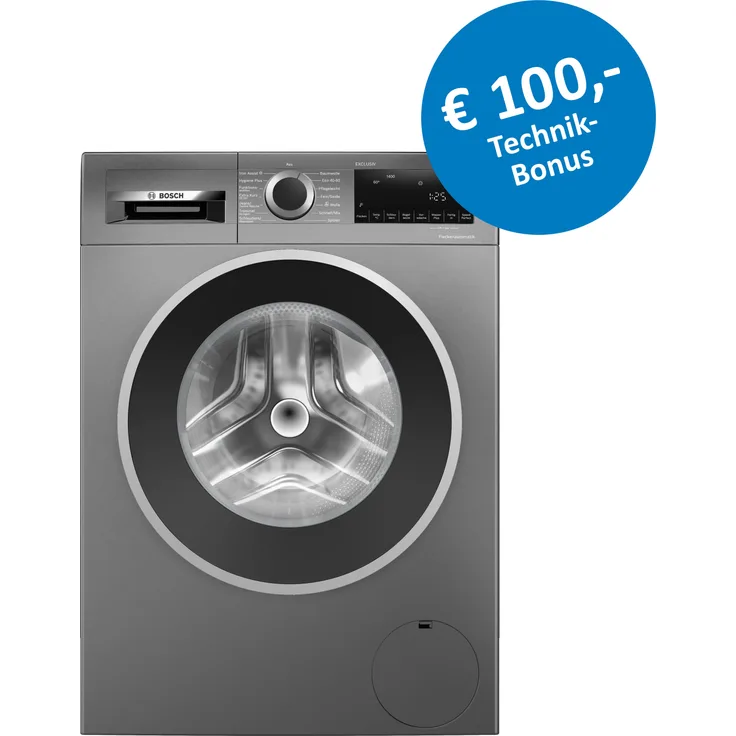 Bosch WGG244ZR90, Frontlader Waschmaschine mit 9 kg und 1400 U/min, Energieeffizienzklasse A