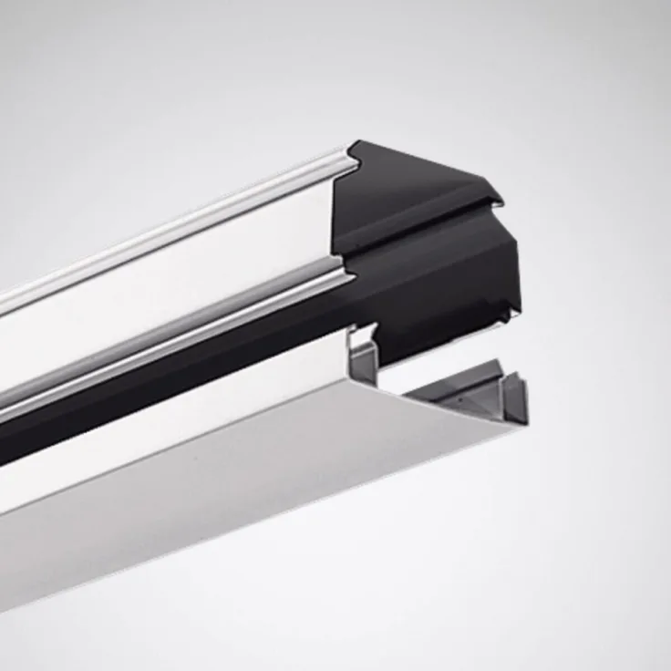 TRILUX Blindabdeckung 765... E-Line Next Fix, PVC in Weiß, 1474 mm, für Lichtbandanwendungen IP20/IP64