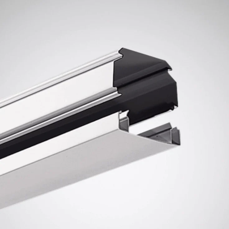 TRILUX Blindabdeckung 765... E-Line Next Fix, PVC in Weiß, 1474 mm, für Lichtbandanwendungen IP20/IP64
