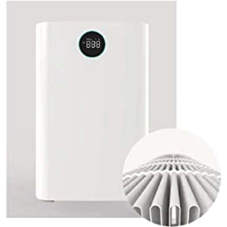 BOLD Sander Ersatz-HEPA-Filter und Aktivkohlefilter, kompatibel mit Bold Sander 10649, 61m², Weiß – Bild 3