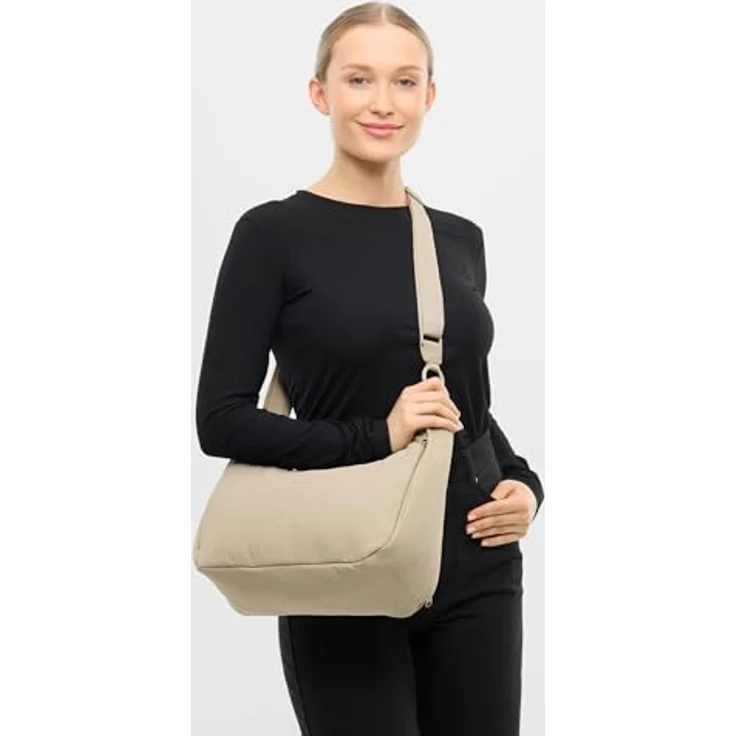 Johnny Urban Mary Schultertasche, 30 cm, beige, 100% Polyester, 30 cm x 14 cm x 22 cm – Bild 4