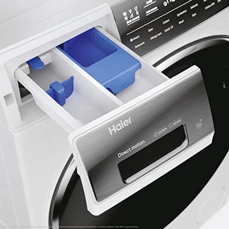 Haier I-PRO SERIE 7 PLUS HW90-B14979YU1 Waschmaschine / 9 kg/A - beste Effizienz/Smart Home - Wi-Fi & hOn App/Direct Motion Motor - absolut leise/Refresh-Dampfprogramm/Vollwasserschutz - Weiß – Bild 5