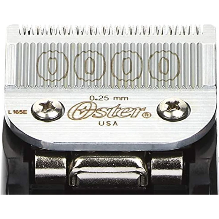 Oster Motor-Haarschneidemaschine Typ 97-44, Kollektormotor mit 35 Watt, vibrationsfrei, inkl. Scherkopf 1/10 mm, Getriebefett und Maschinenöl – Bild 4