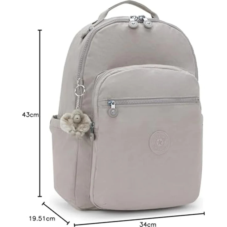 KIPLING Freizeitrucksack Seoul, 27 Liter mit Affen-Motiv, ideal für Freizeitaktivitäten – Bild 11