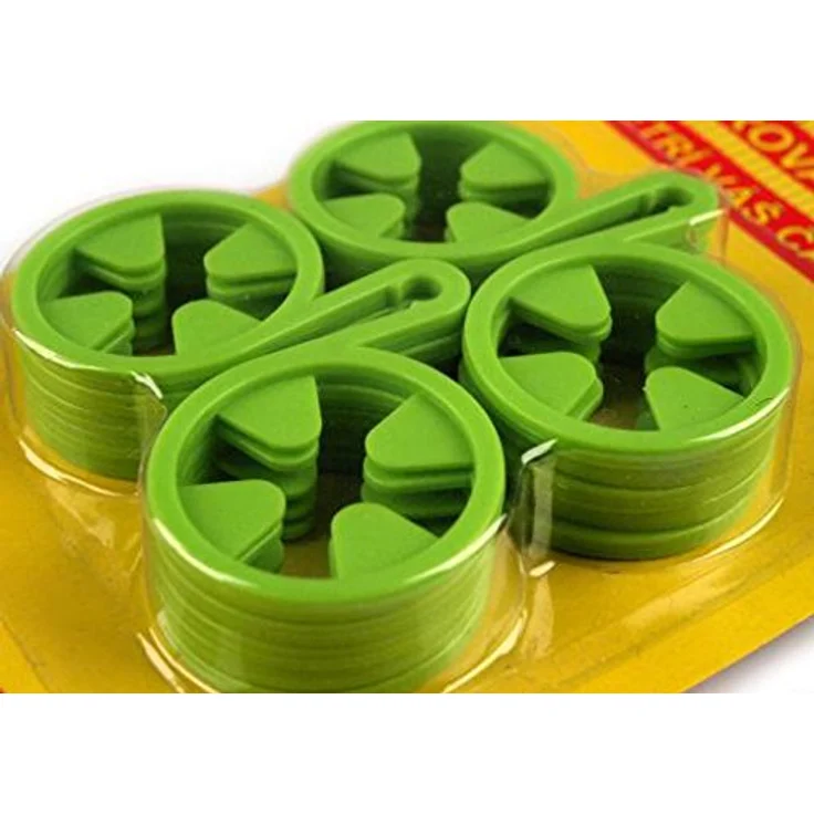 Sockenhalter Sockenclips Sockensortierer Sockenklammer Wäscheklammern Socken (grün) – Bild 1