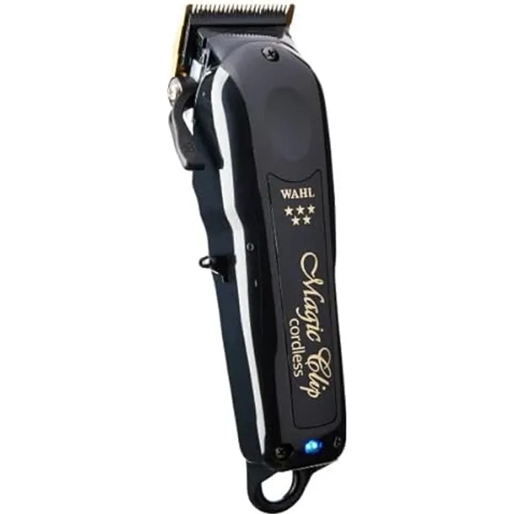 Wahl Cordless Magic Clip, Haarschneidemaschine für optimales Blending, kabellos und kabelgebunden, leistungsstarker Motor 6500 U/min, schwarz