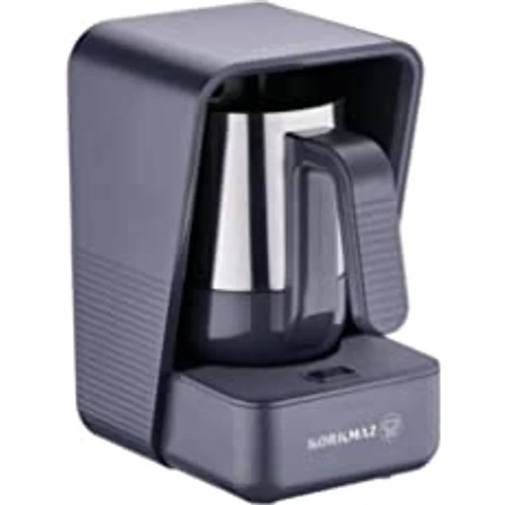 Korkmaz Moderna Grau/Satin Kaffeemaschine - 400W, 5 Tassen Kapazität, Glutgeschmack – Bild 4