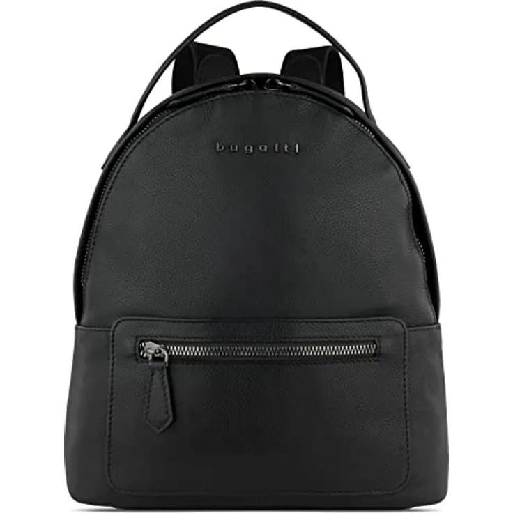 bugatti Bella City Rucksack, 28 cm, schwarz, aus 100% Polyurethan