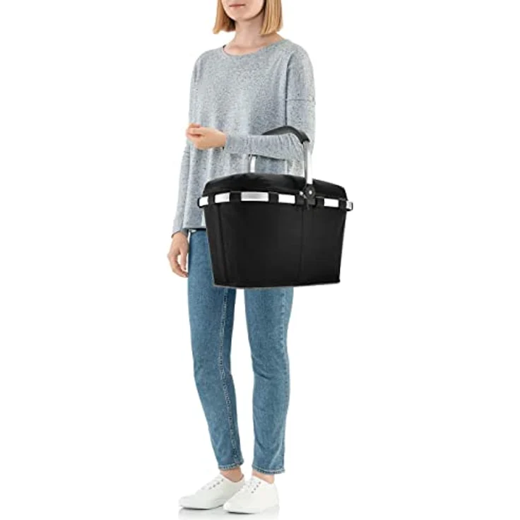 reisenthel Carrybag Iso, Einkaufstasche, Schwarz – Bild 8
