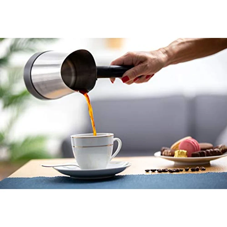 TZS FIRST AUSTRIA Elektrischer Kaffeekocher Türkische Kaffeemaschine 800W – Bild 5