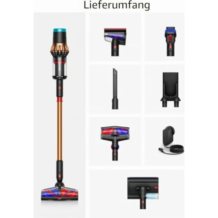 Dyson V16 (DS60) Piston Animal Submarine™, Akku-Hand-und Stielstaubsauger mit 900 W und bis zu 70 Minuten Laufzeit – Bild 3