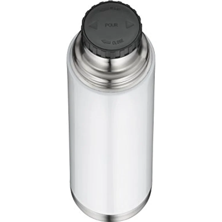 alfi 5457.211.075 Isolierflasche IsoTherm, Edelstahl Alpinweiß, 0,75 Liter, Drehverschluss, 12 Stunden heiß, 24 Stunden kalt, BPA-Free – Bild 7