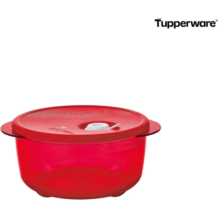 Tupperware Rock 'N Serve rund 800 ml, All-in-One Behälter zum Aufbewahren, Aufwärmen und Servieren, mikrowellengeeignet, gefriergeeignet bis -25 °C
