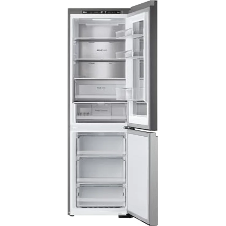 LG GBG5160CPY Kühl-Gefrier-Kombination mit InstaView®, LINEARCooling®, Total No Frost und ThinQ® App-Kompatibilität, edelstahlfarben – Bild 5